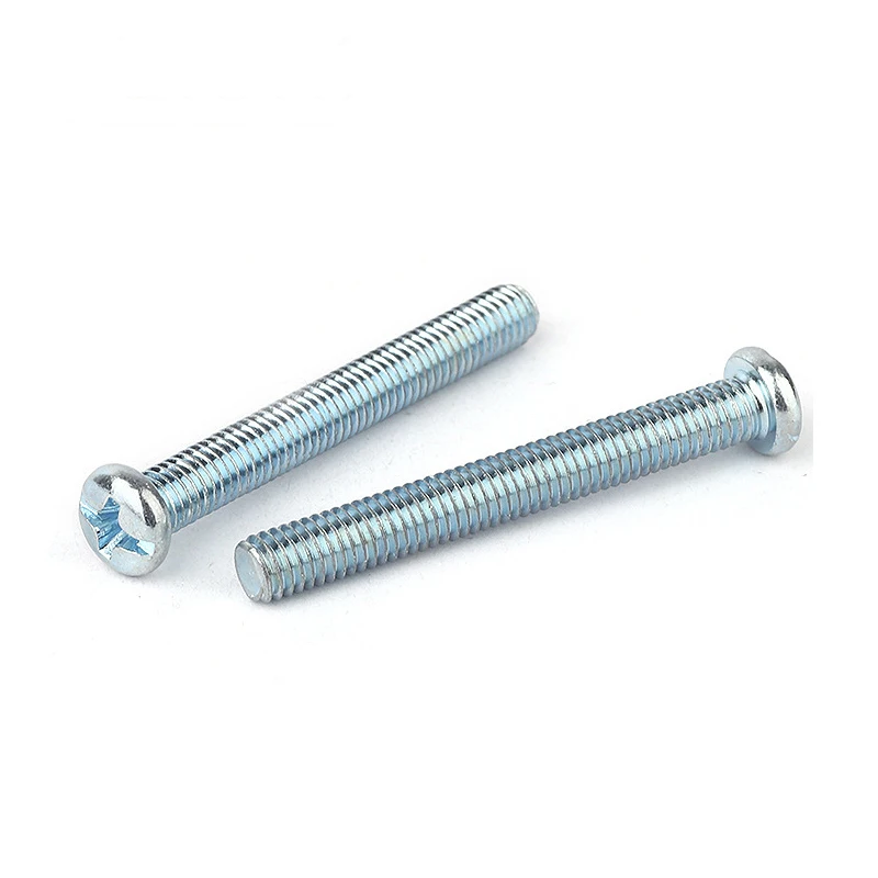 Steel Brass Aluminum Zinc Black Plain Cross Recessed Pan Head Stainless Steel Cross Bolt supplier