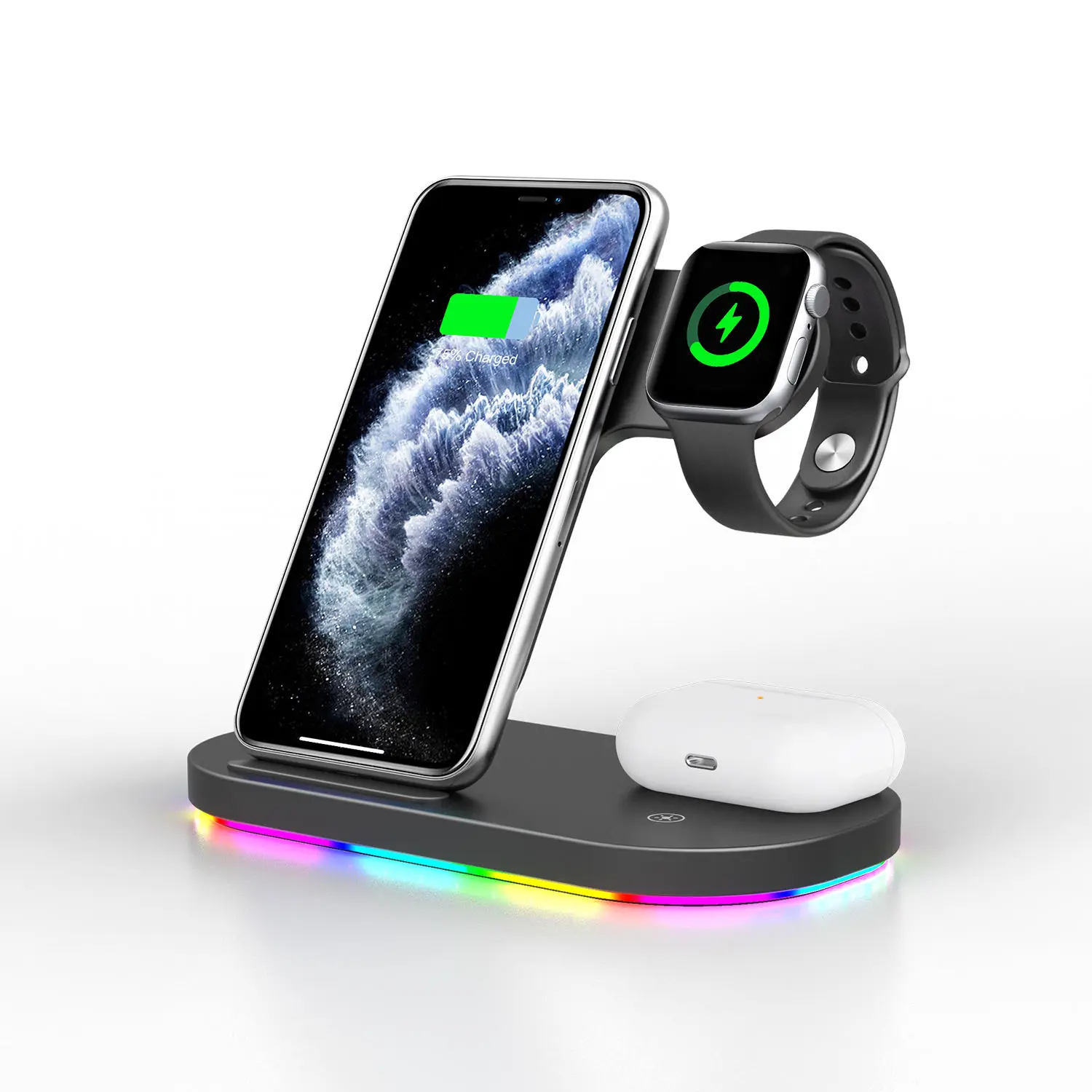 3 in 1 wireless charging station Qi wireless charger