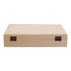 Wooden Box Wooden Box Unfinished Wooden Box Wood Packaging Box For Gift Sliding Wooden Box