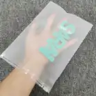 Plastic Bags Resealable Transparent Custom Polybag Packaging Clear Plastic Poly Bags For Clothing/garment Packaging