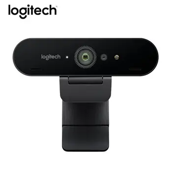 Original Logitech C1000S BRIO 4K Webcam Wide Angle Ultra HD 1080p Video With Microphone
