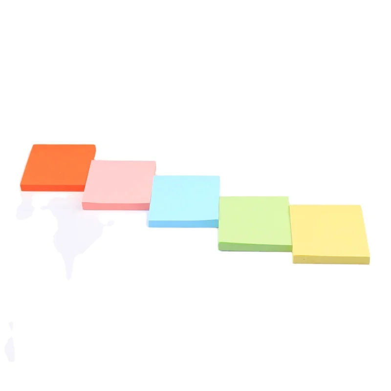 Free Samples Wholesale Custom Paper Sticky Notes Pad Writing Tablets Stationary Memo Pad to do List Notepad