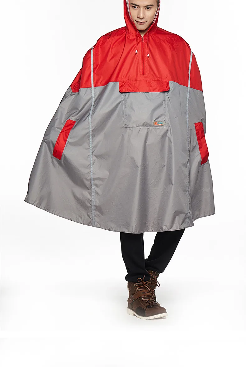QIAN Raincoat Suit Impermeable Women Men Hooded Motorcycle Poncho Rain Coat  Motorcycle Rainwear S-4XL Hiking Fishing Rain Gear 201185O