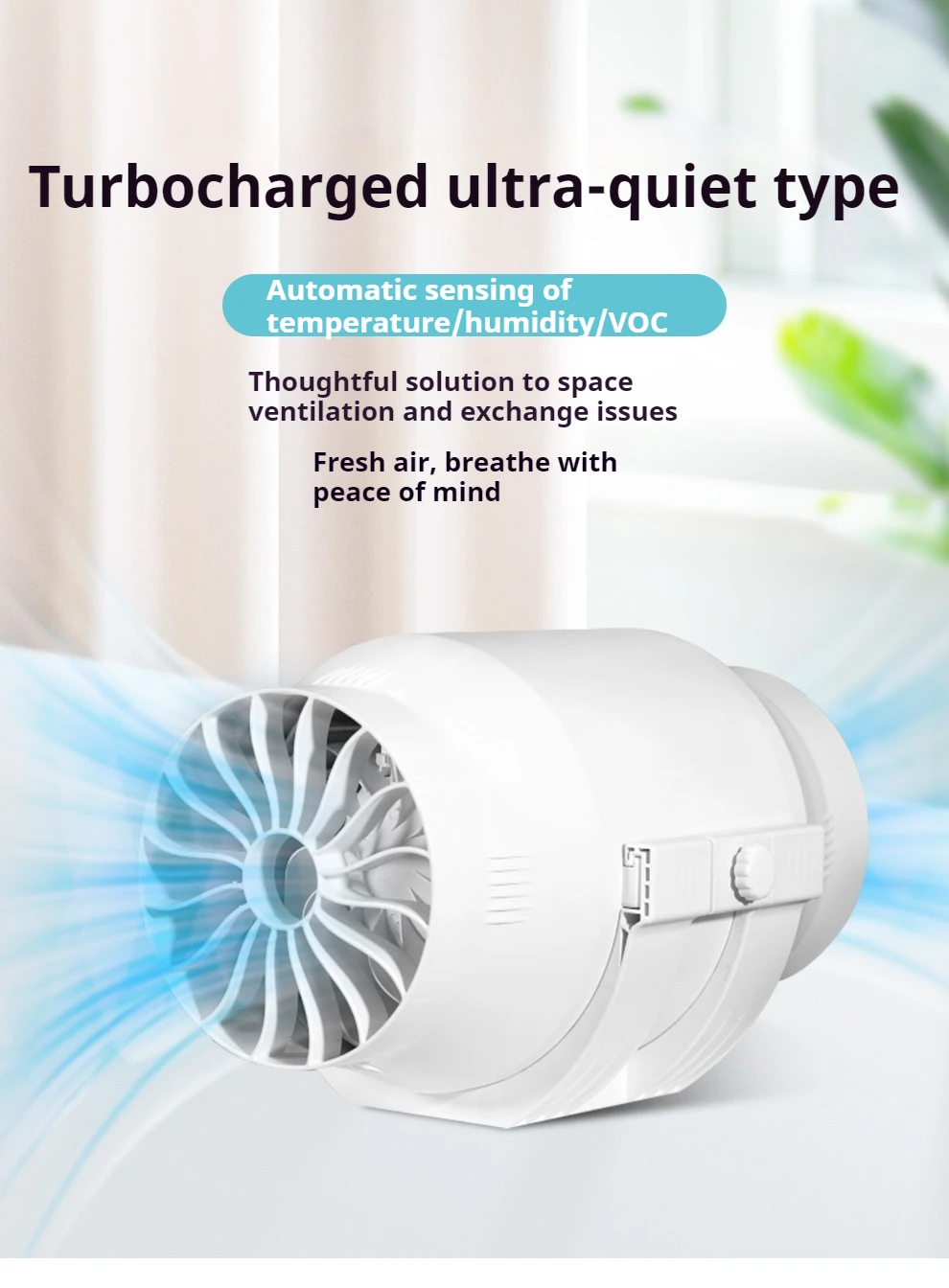 Inline Duct Fan, 220V, 110V - detail 4