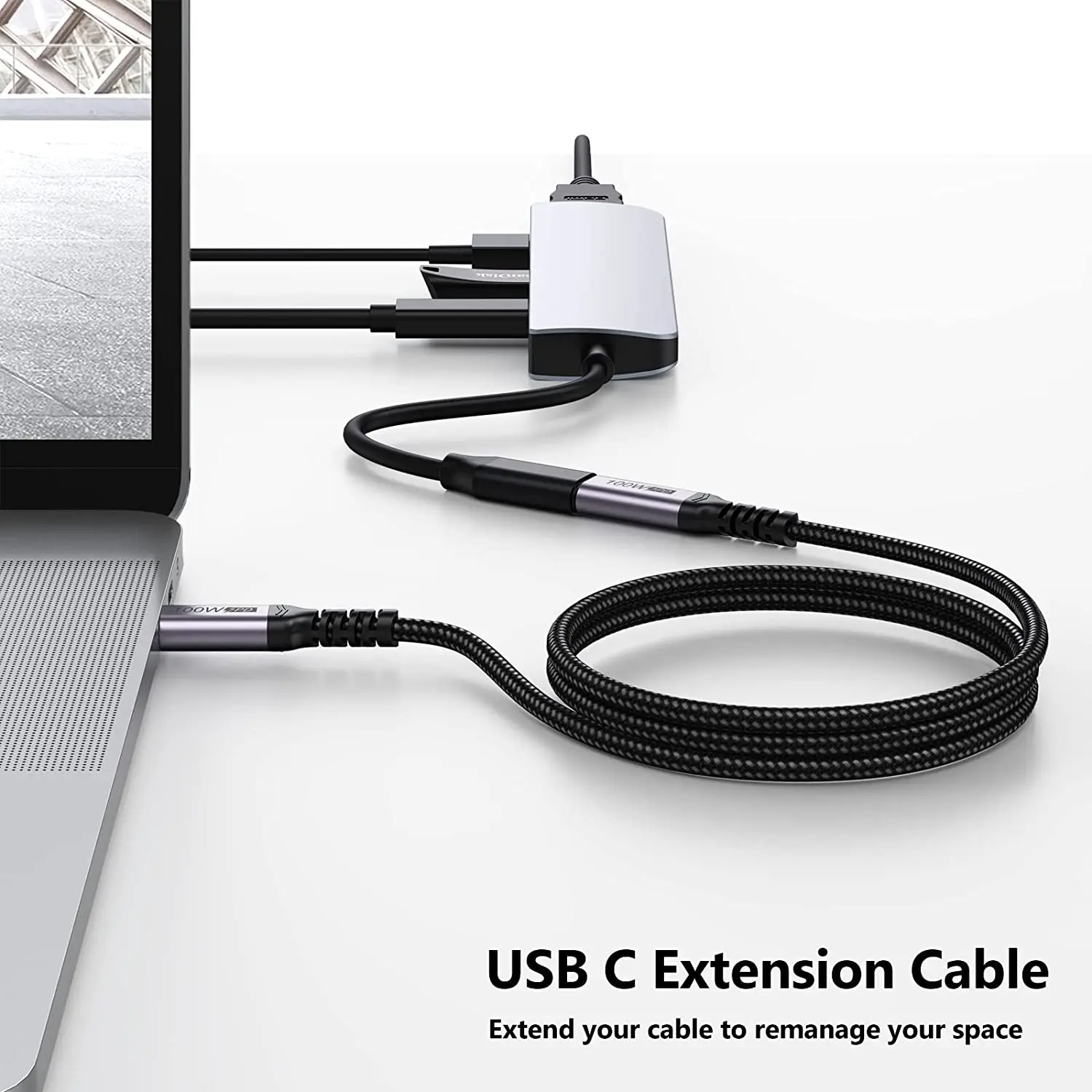 Ugreen Usb C Extension Cable Type C Extender Usb C Thunderbolt Gb