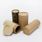 Food Cardboard Cardboard Packaging Round Round Food Grade Kraft Paper Packaging Cardboard Tube To Pack Gift
