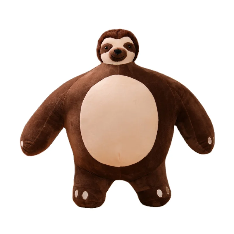 fat sloth stuffed animal