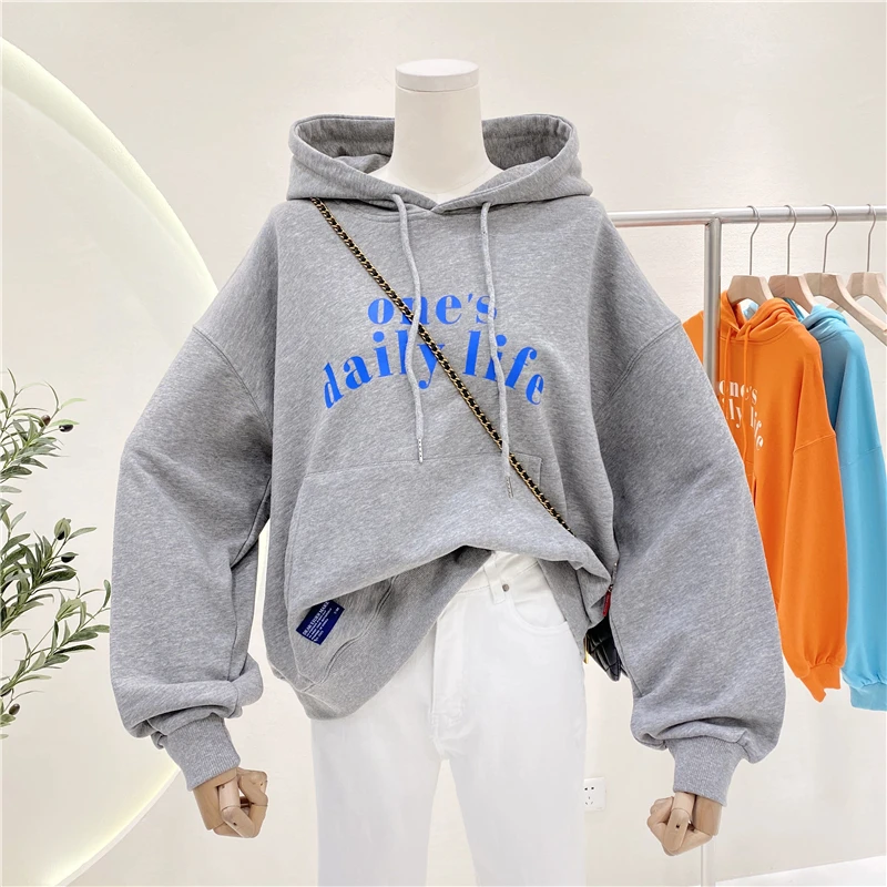 teddy moletom com capuz oversized