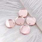 For Earrings AC1028-38mm 1.5 Inches Assorted Circle For Earrings Acrylic Glitter Round Jewelry Accessories