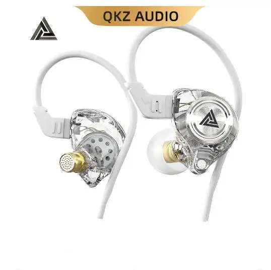 QKZ AK3 FiLe Headphones In-Ear Subwoofer In-line Monitor Earphones Dynamic Phone Wired Earbuds