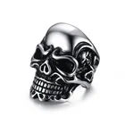 Ring China Manufacturer Wholesale Sterling Antique Silver Plating Stainless Steel Men Jewelry Ring