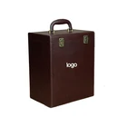 Wine Perfect Craft Wine Boxes With Handle Luxury Cardboard Gift Boxes