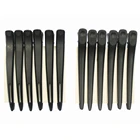 Clip Custom Private Label Hairdressing Carbon Hair Clip Salon Barber Hair Section Clip Wholesale