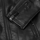 Jacket Leather Woman For High Quality Customized Black Jacket Leather Woman For Autumn With Zipper