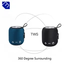 Wireless Bass Speakers 2021 IPX7 Waterproof Portable Bluetooth 5.0 Speaker Wireless Mini Heavy Bass Build In 1800mA Subwoofer Loudspeaker Speaker