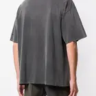 T-shirts Tshirt Custom Printed Mock Neck Oversized Vintage Washed Plain Heavyweight T-shirts Men Cotton T Shirts