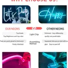 Personalized Neon Signs Led Neon Light For Bedroom Wedding Birthday Party Home Decor Custom Bar Store Logo Neon Sign