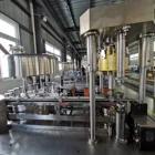 Liquid Fill Machine Automatic Liquid Soft Drink Can Filling And Sealing Machine