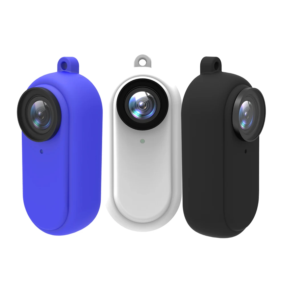 Sleeve Silicone Case for Insta360 GO 2 Camera Accessories Black 