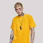 T Custom Organic Cotton Tshirt Oversized T-Shirt High Quality Couple Sublimation 1 Dollar T Shirts