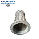 Steel Pipe Fitting Pipes And Pipe Fittings Stainless Steel Braided Hose Flange Connect Metal Flexible Pipe Fitting