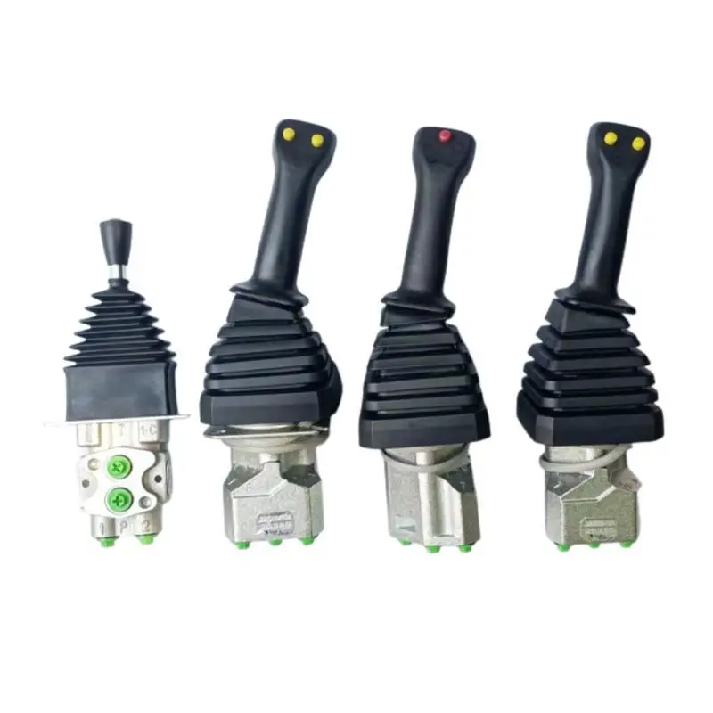 2-axis hydraulic joystick  RCX 03 A02 type single  lever remote control for rotary drilling rigs  5-25bar