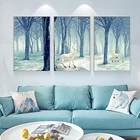Picture Pictures Printed Morden City Picture Canvas Art Set With Frame