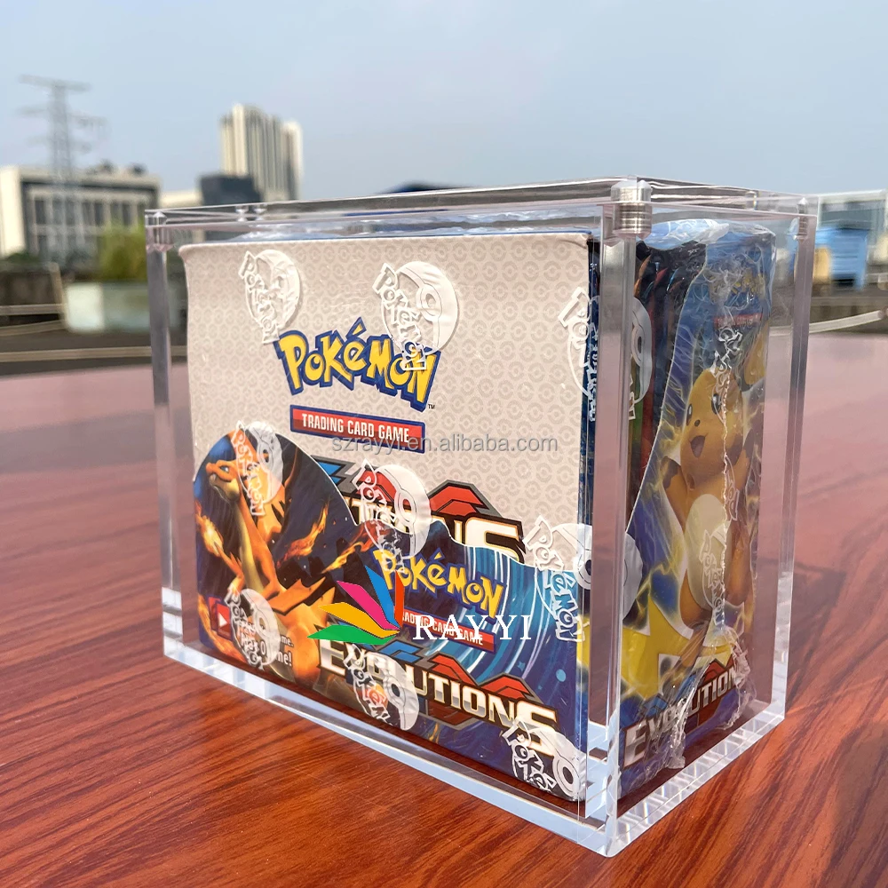 Ray Yi Uv Resistance Pokemon St Edition Base Set Booster Box Case