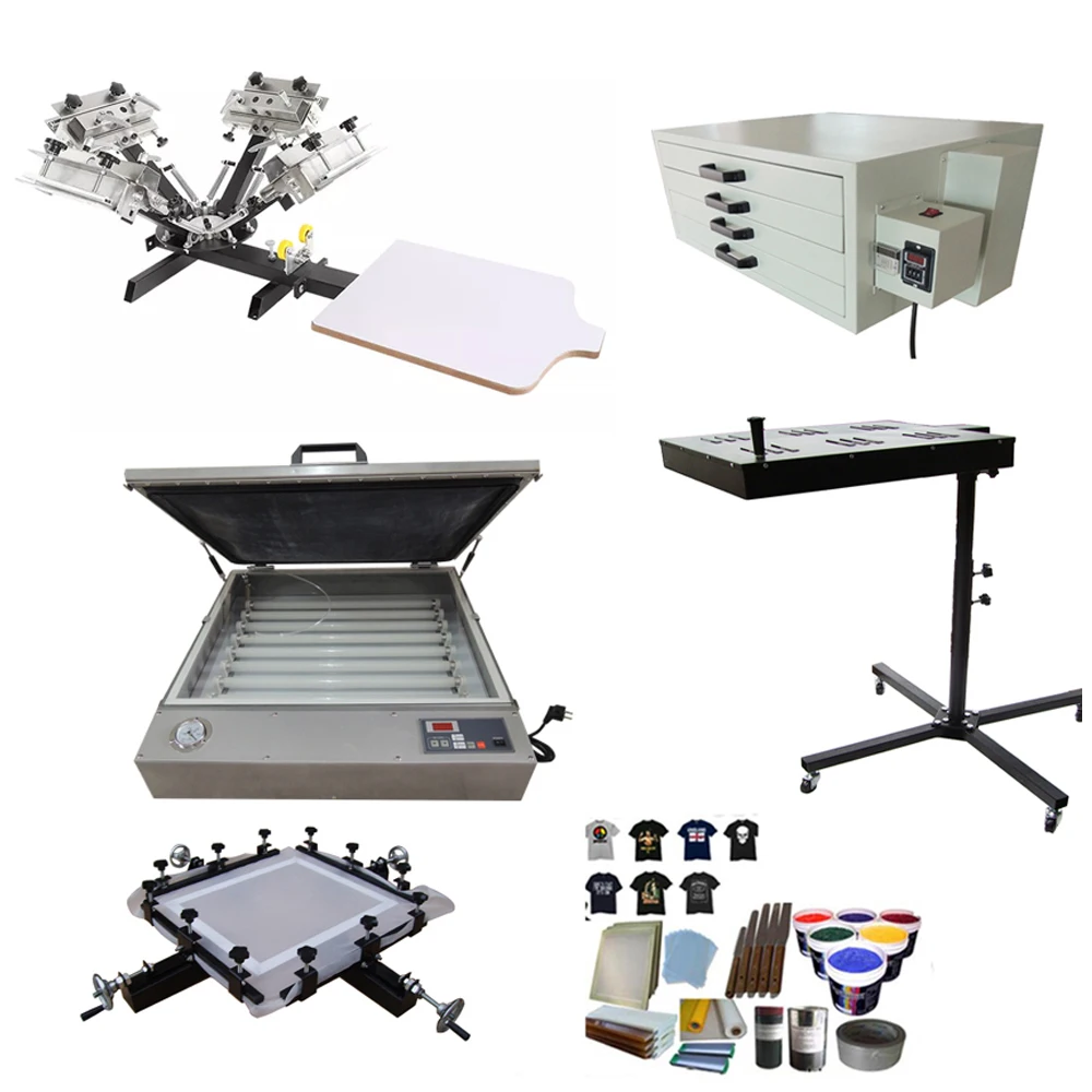 product dgruida full set ns401 mr screen printing machine-1