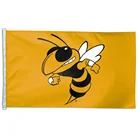 Jackets 3 Ft X 5 Ft College Teams Flag - Georgia Tech Yellow Jackets