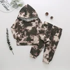 Design Hoodies Kids New Design Tie Dyeing Pullover Children Long Sleeve Hoodies Clothes For Kids Kids Cloth Set