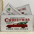 Factory Price Rectangular Washed And Printed Wooden Cases With White Characters