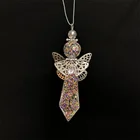 Wing 3D Little Angel Factory Direct Sale Christmas Tree Metal Little Angel With Metal Wing Decoration