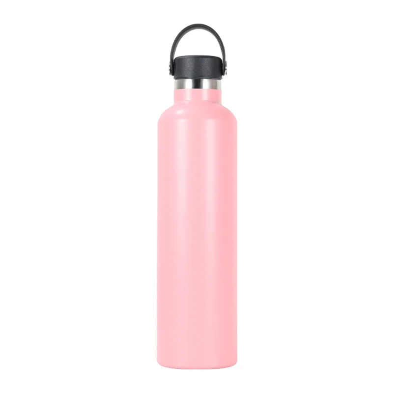 Custom logo 40oz Large Capacity Double Wall Stainless Steel Leak Proof Vacuum Insulated Thermos 1000ML Flask Sport Water Bottle