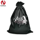Silk Bags Bag Wholesale Custom Logo Silk Wig Bags Satin Hair Bag Silk Drawstring Bag For Lashes