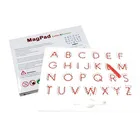 Drawing School STEM Toys ABS Magnetic Drawing Board Letters And Number Magnetic School Teaching Tool Writing Board