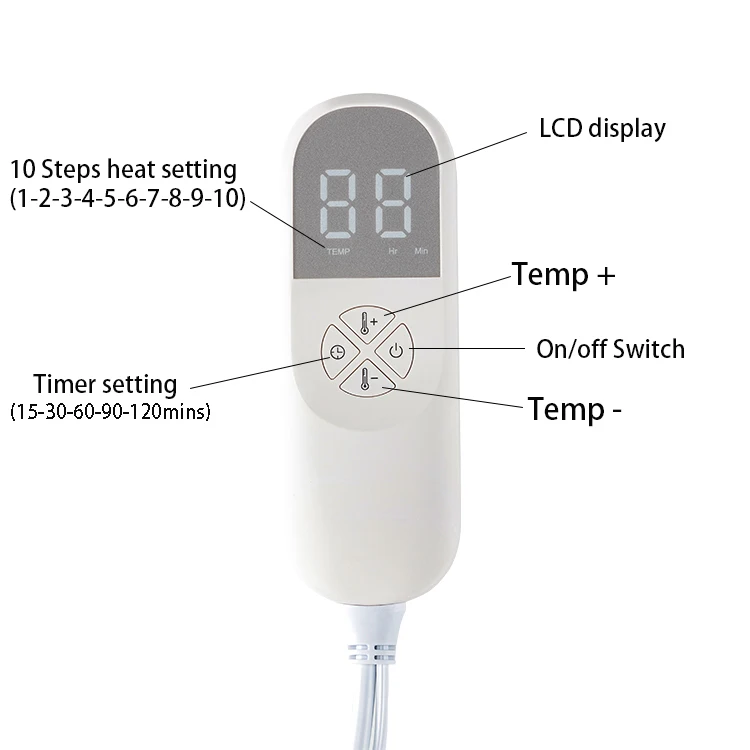 Heated Blanket, 230V, 120V, 60 - detail 8