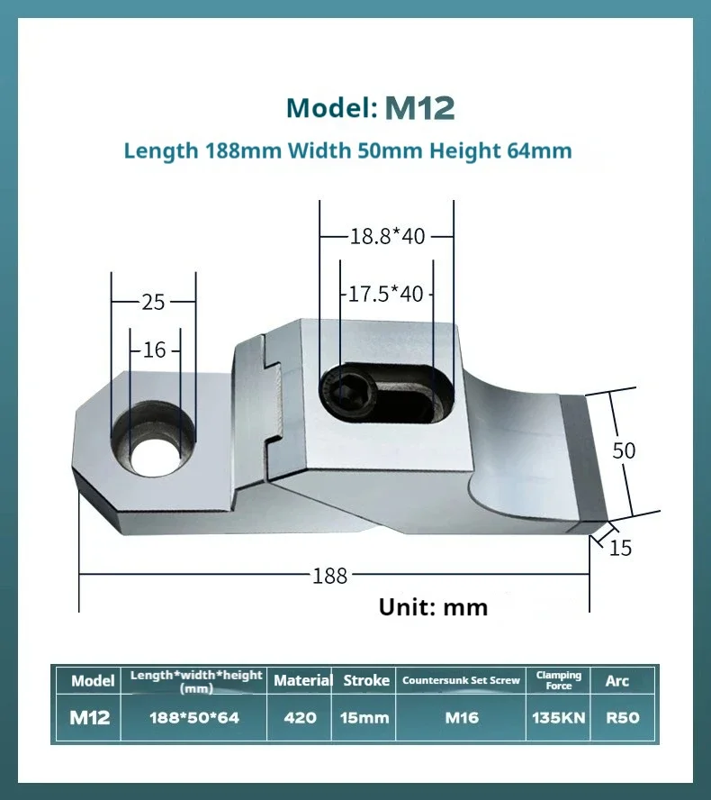 Bench Vice Workholding Fixturing CNC Side Fixture Clamp Fixed M8 Precision Fixtures Clamping OK Vise Vice Frog Clamps Flat End