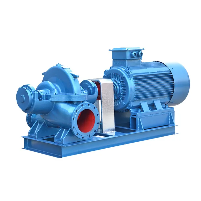 High Flow Double Suction Horizontal Split Case Pump For Pharmaceutical And Wastewater