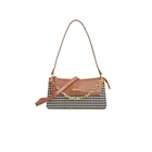 Handbag Shoulder Bags Mazinbody High Quality Classic Color Houndstooth Luxury Custom Women's Handbag Shoulder Bags
