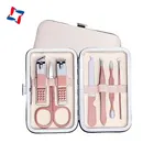 Manicure Salon 26pcs Item Leather Package Manicure Set Pedicure Kit Set For Salon High Quality Nail Clipper