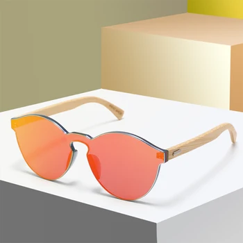 2024 New arrival wooden Sun Glasses cheap price Bamboo Wooden sunglasses Polarized Handmade Sunglasses for men and women