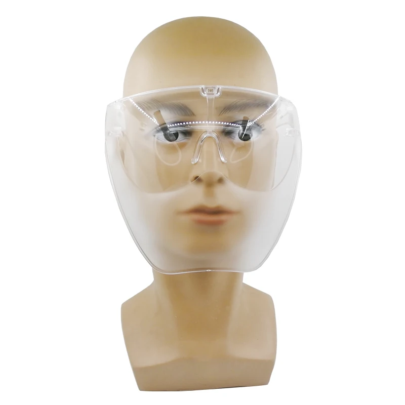 fashion transparent glasses shield