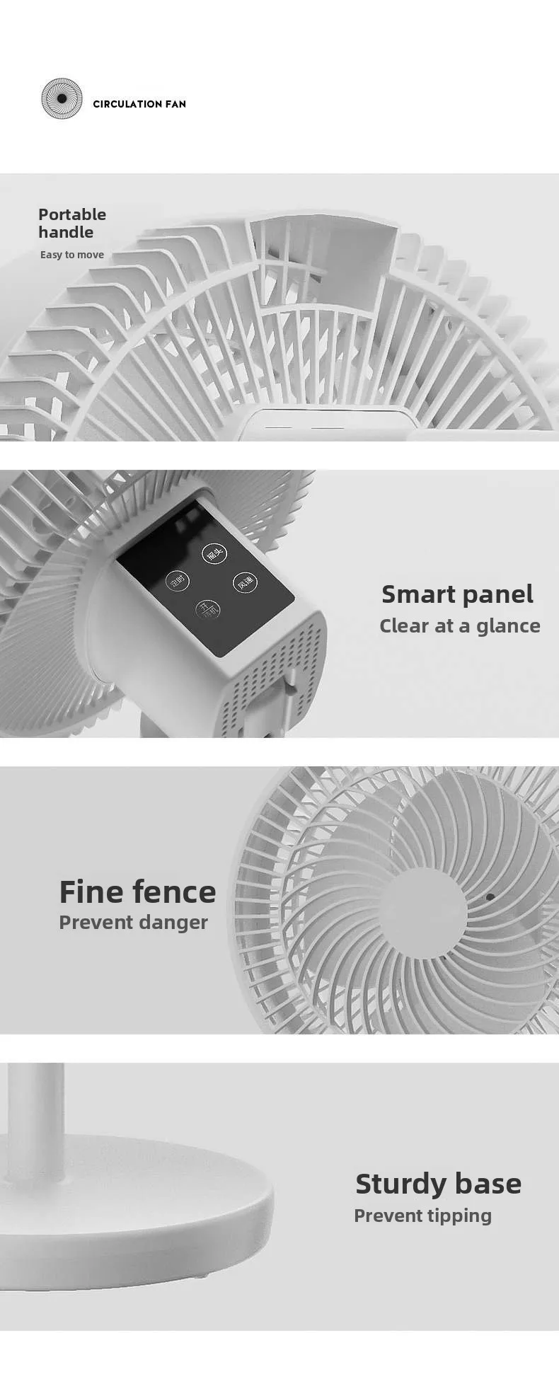Electric Fan, 220V-240V, 44W - detail 4