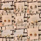 Earrings Earrings Drop Earrings Vintage Drop Earrings Girls Statement Heart Gold 925 Silver Needle Hoop Trending Earrings