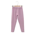 High Quality Girl Pant 10 Years Factory High Quality Children Girl Velvet Bell Bottom Pant With Elastic