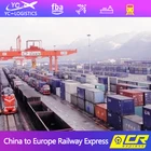 Cheapest Shipping Cost Railway Freight Forwarder Train Transport China To Europe