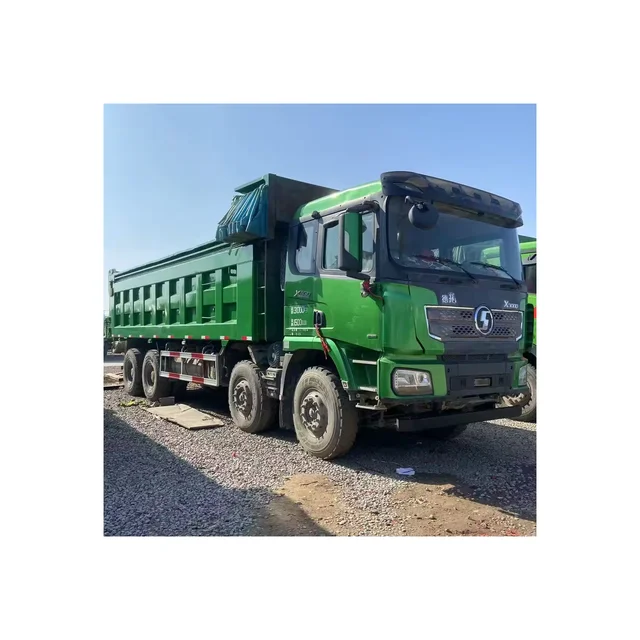 Shacman Delong X3000 430 horsepower 8X4 heavy duty diesel used dump truck originally from China