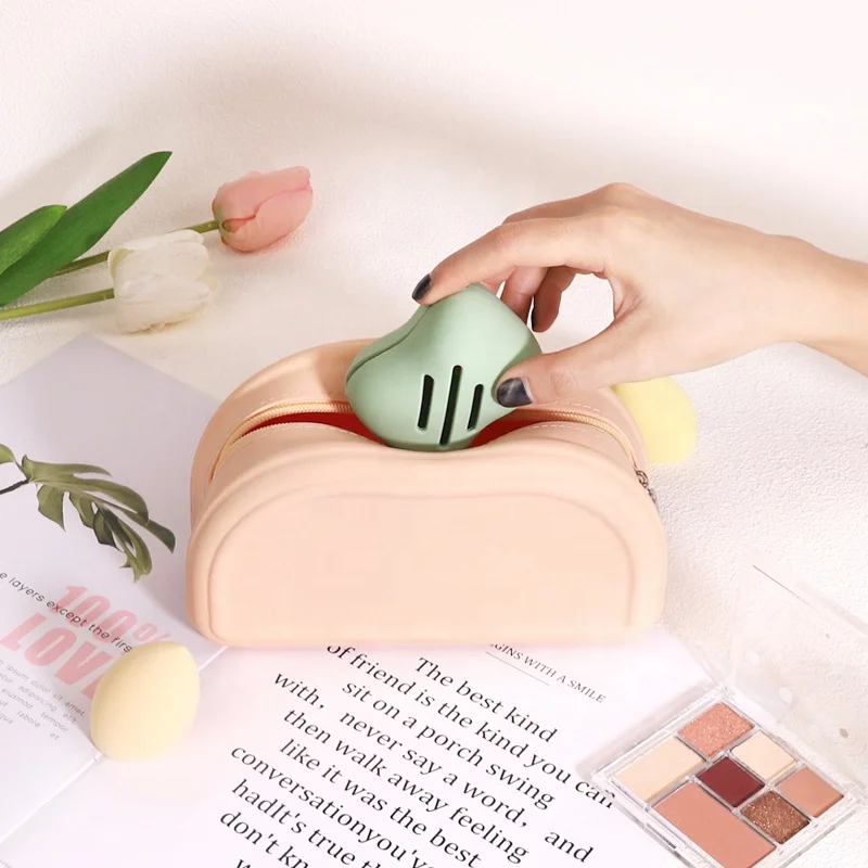 Soft Silicone Makeup Sponge Drying Holder Beauty Sponge Stand Make Up Sponge Holder