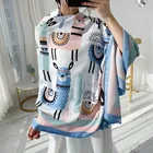 Cotton Scarves Ethnic Style Cotton And Linen Scarf 90x180cm Long Sunscreen Beach Towel Scarf For Women Silk